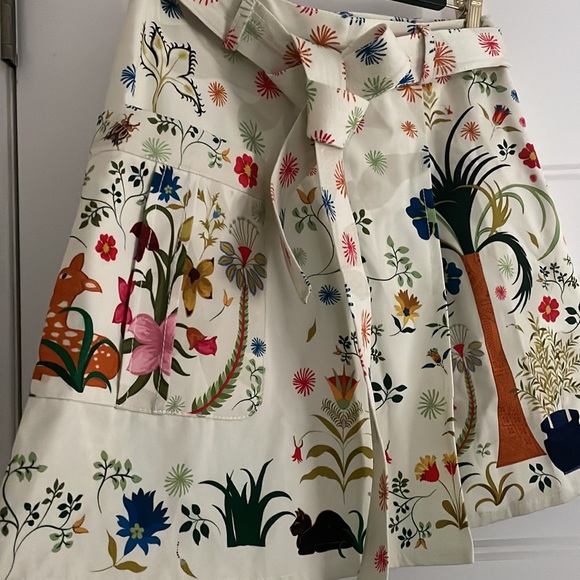 THE KIT. Palampore Cargo Wrap Skirt | Size Large - Picture 3 of 8